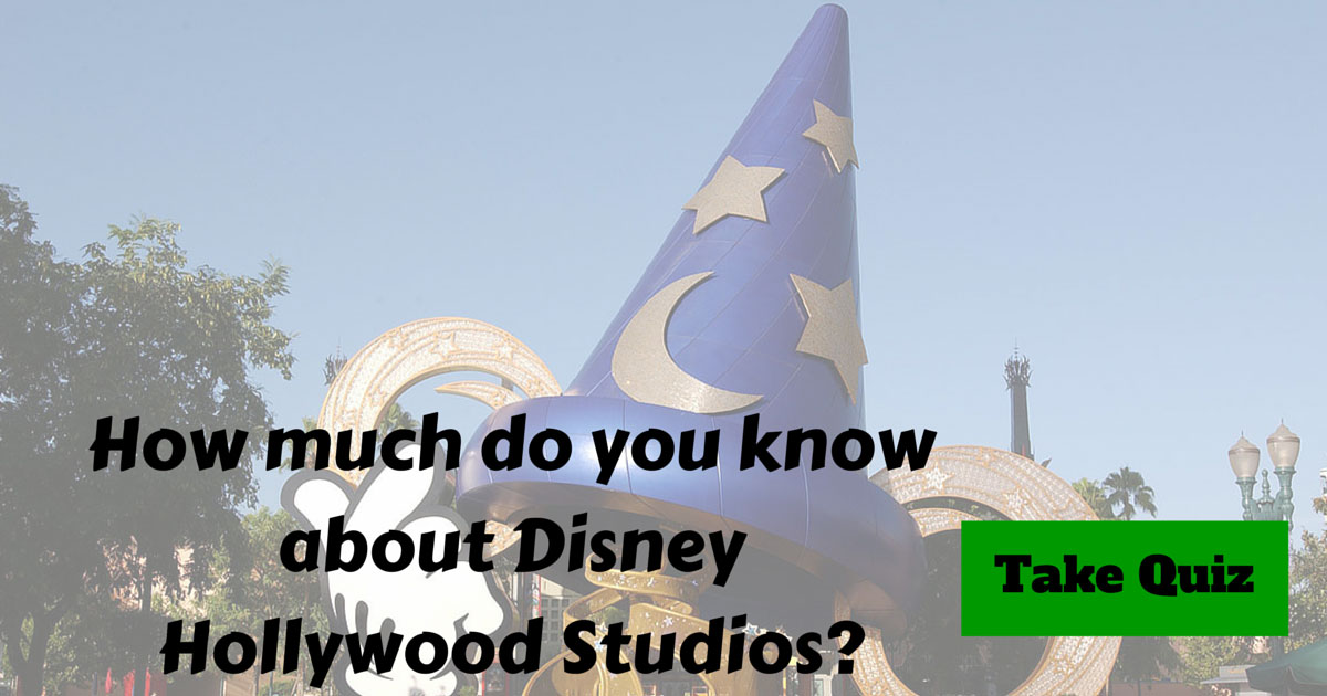 Disney Hollywood Studios Trivia