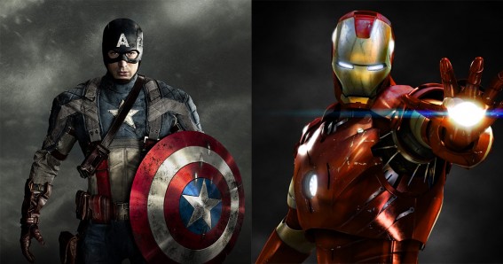 Captain America vs Iron Man