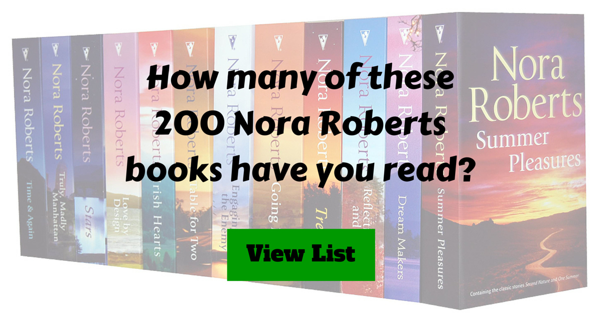 200 Nora Roberts Books List Challenge