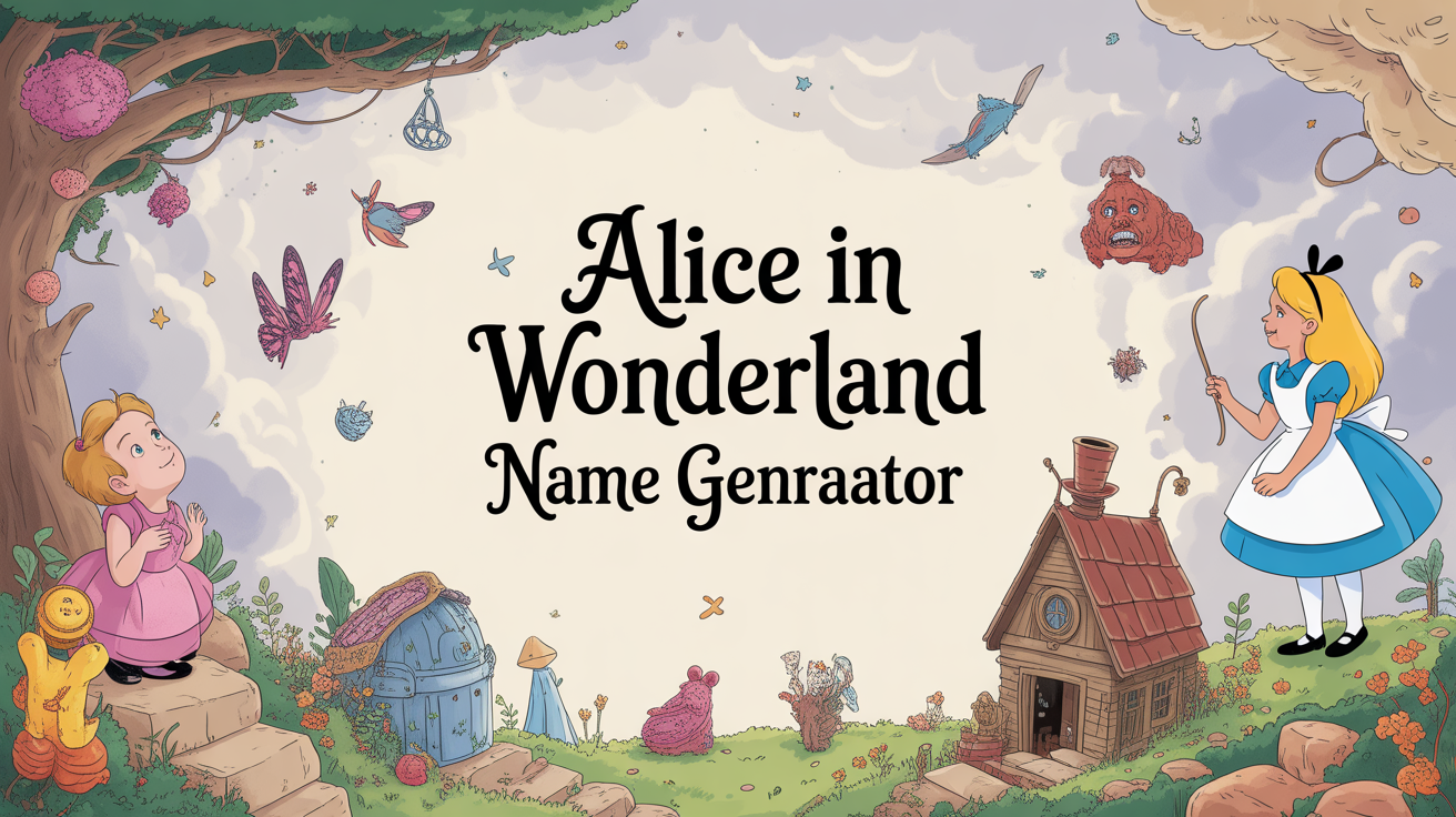 Alice in Wonderland Name Generator