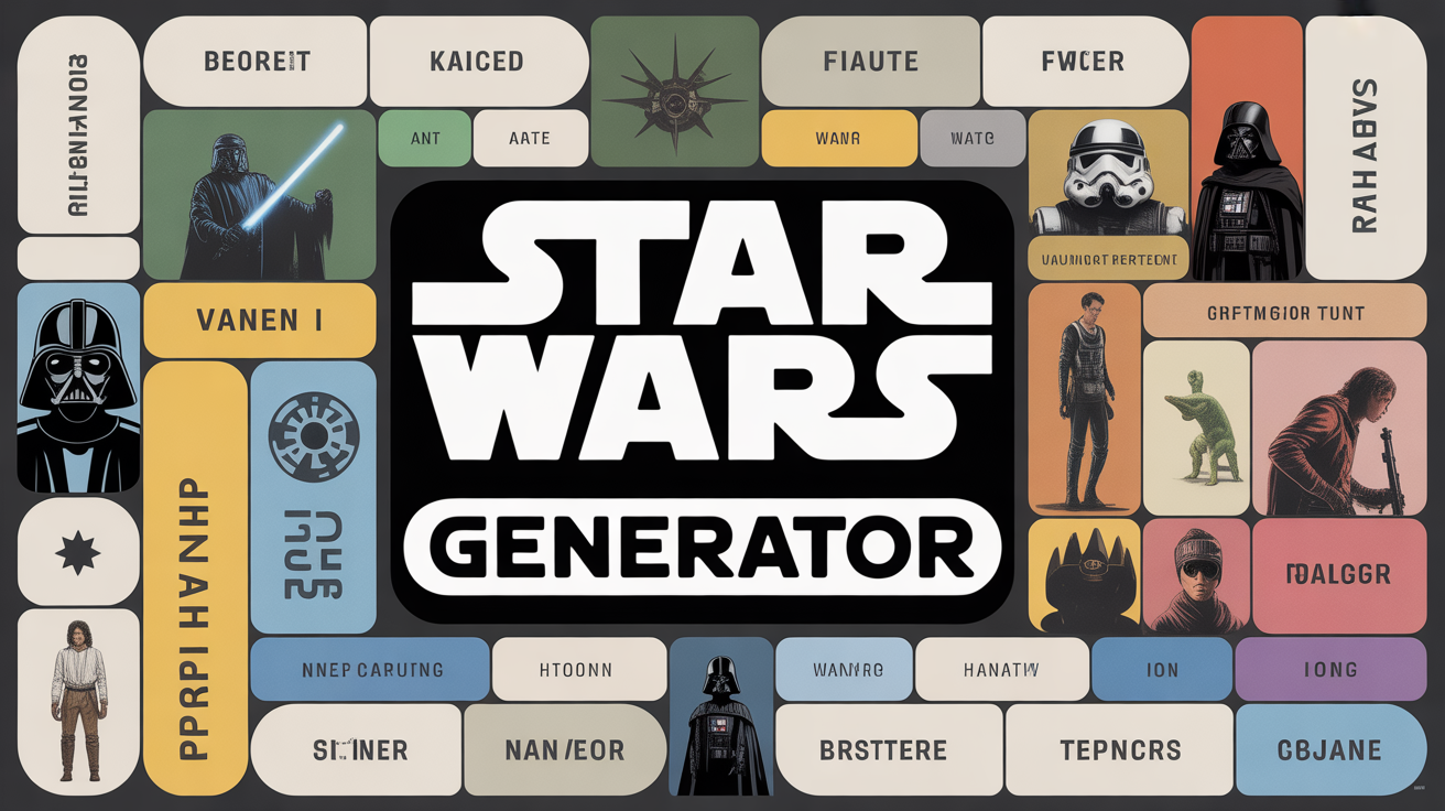 Star Wars Name Generator