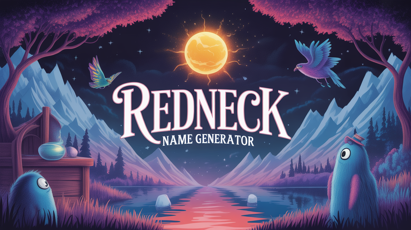 Redneck Name Generator