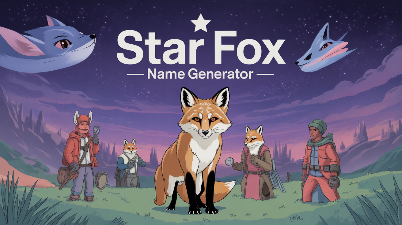 Star Fox Name Generator