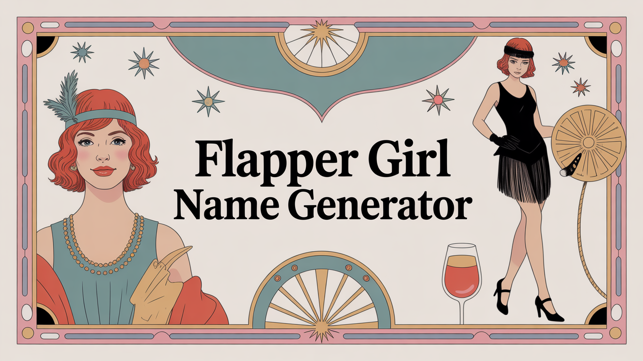 Flapper Girl Name Generator