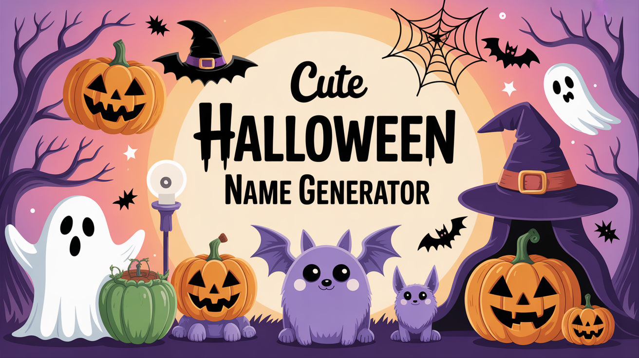 Cute Halloween Name Generator