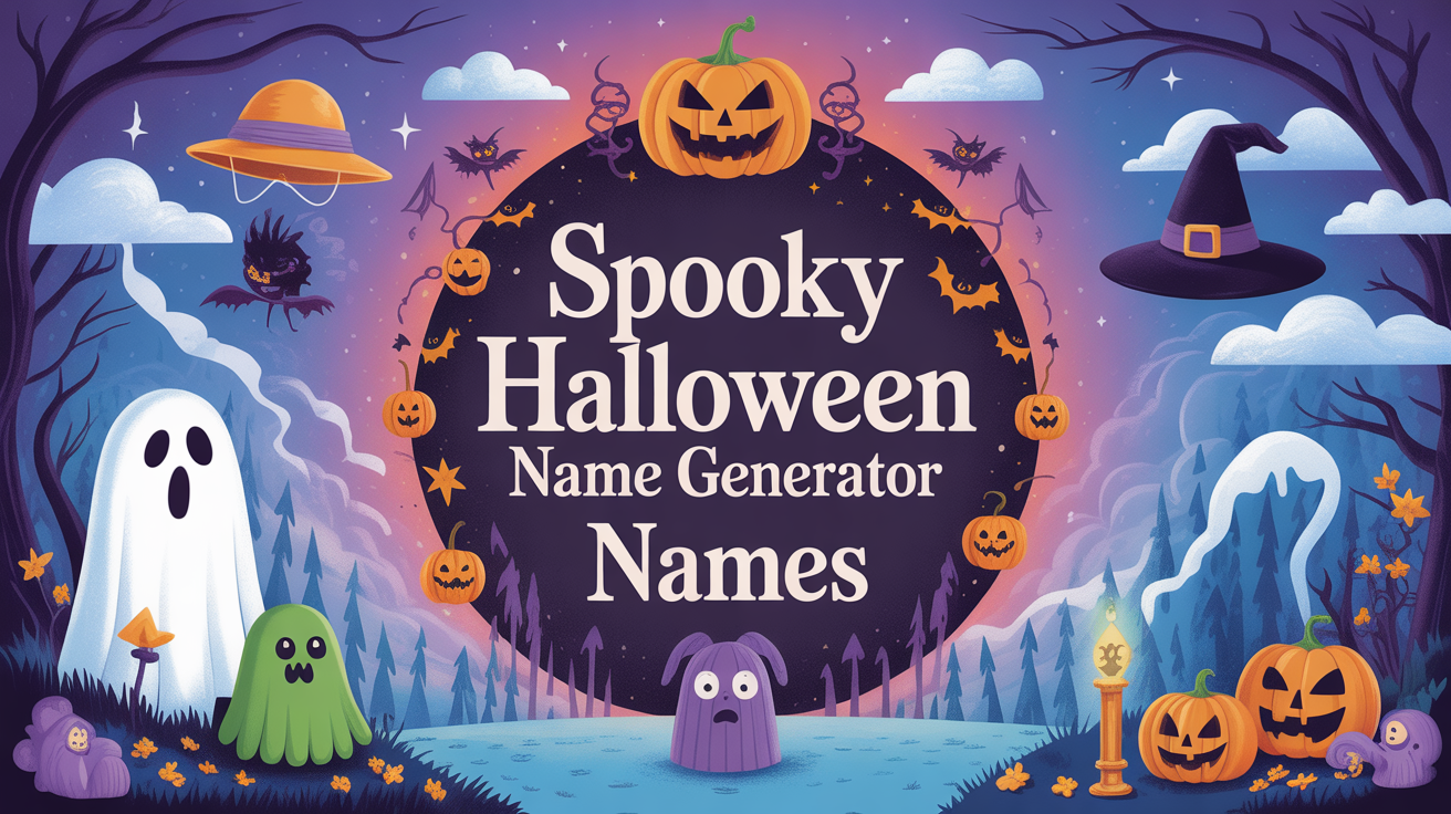 Spooky Halloween Name Generator