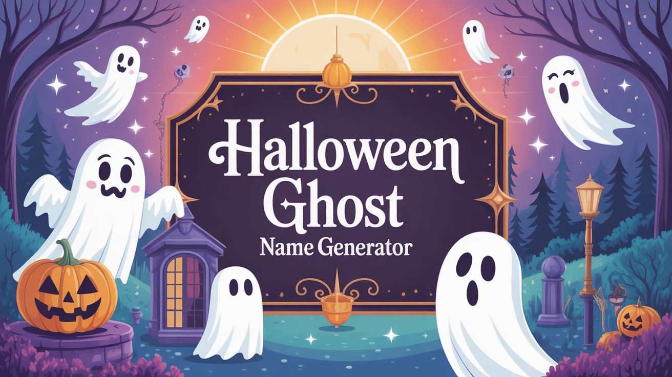 Halloween Ghost Name Generator