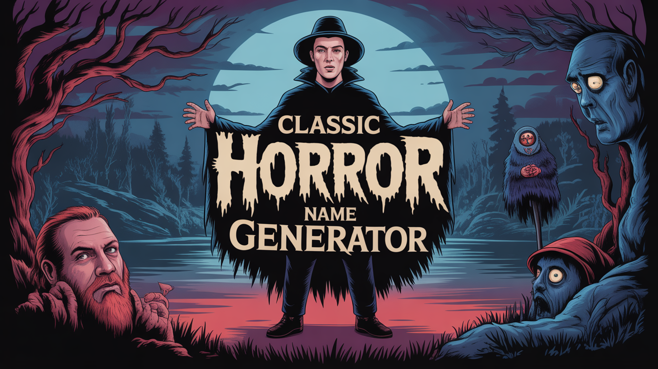 Classic Horror Name Generator