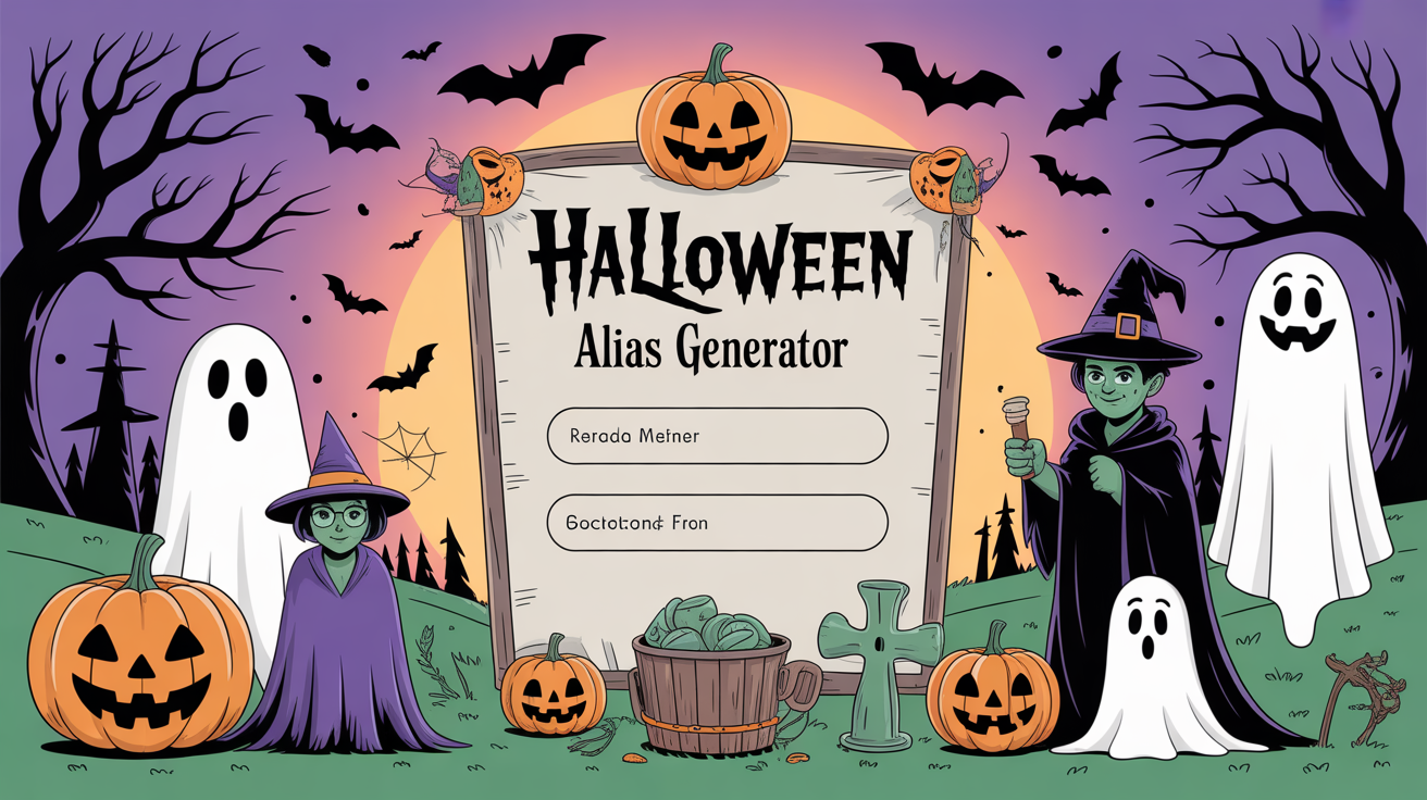 Halloween Alias Name Generator