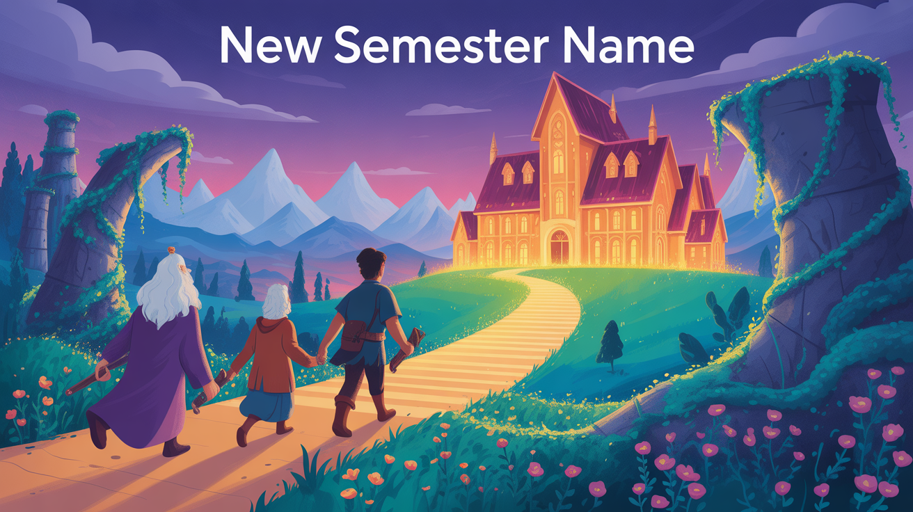 New Semester Name