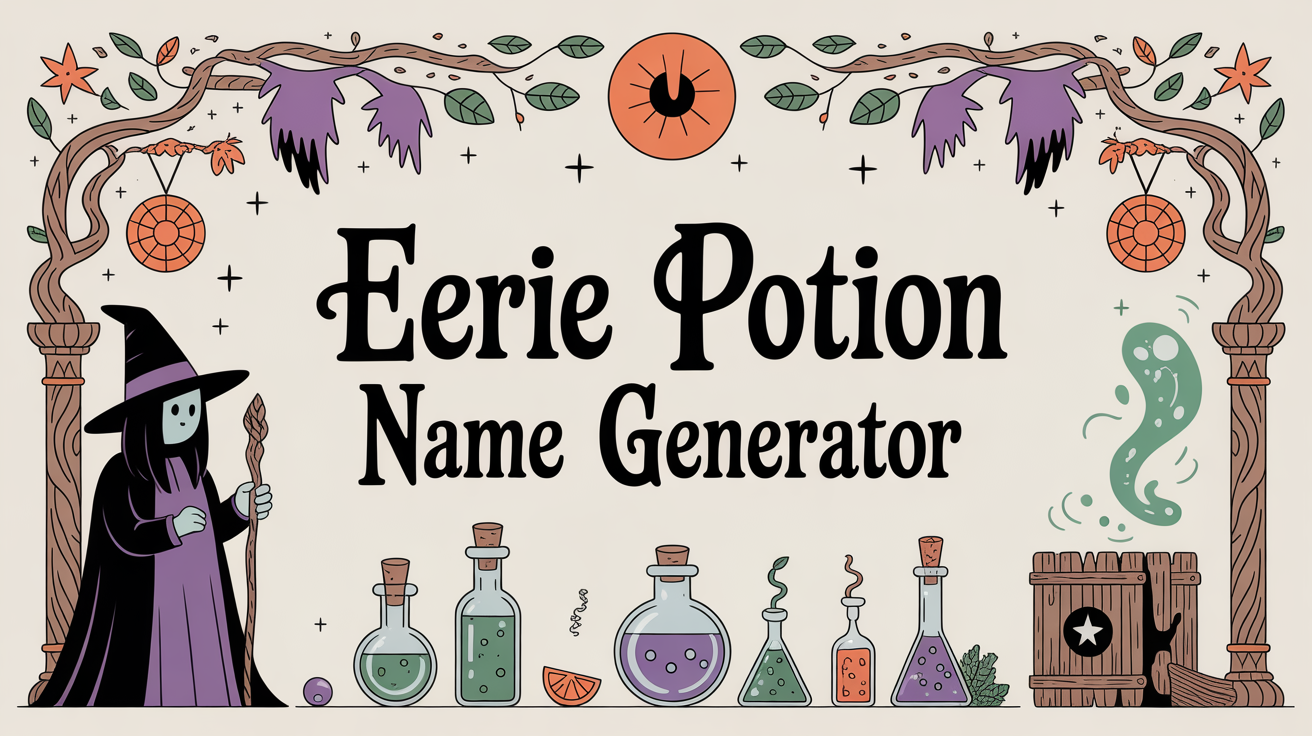 Eerie Potion Name Generator