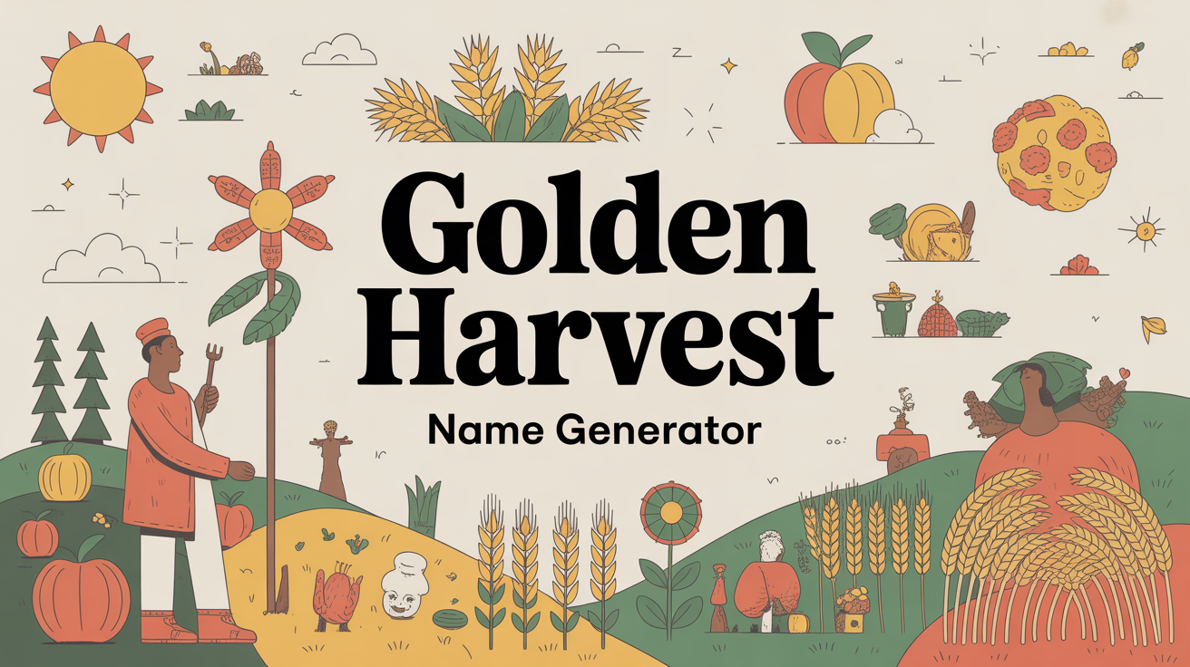 Golden Harvest Name Generator