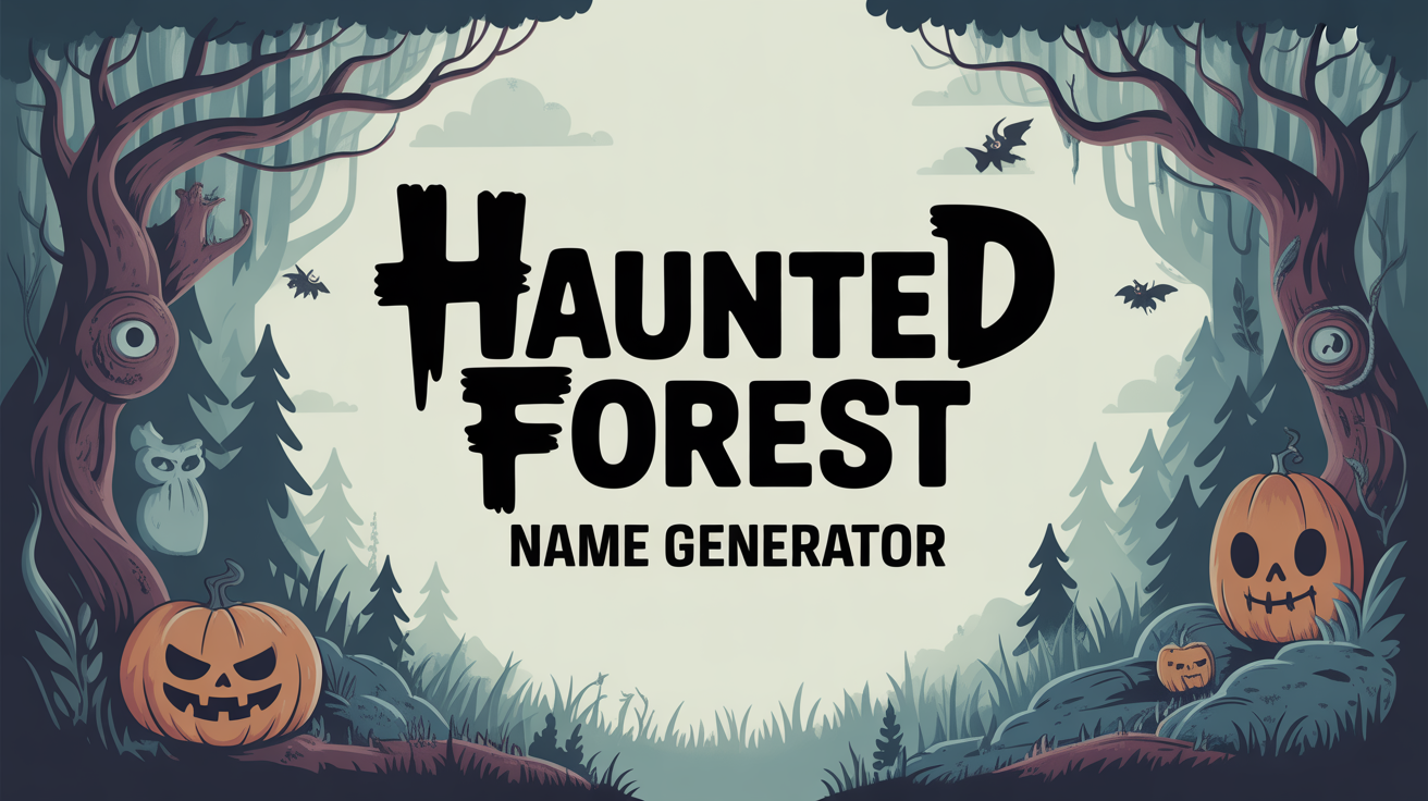 Haunted Forest Name Generator