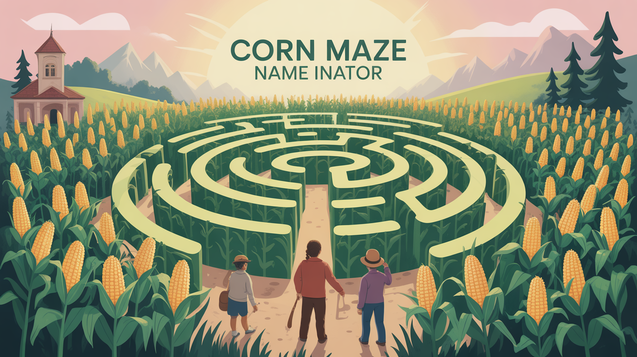 Corn Maze Explorer Name Generator
