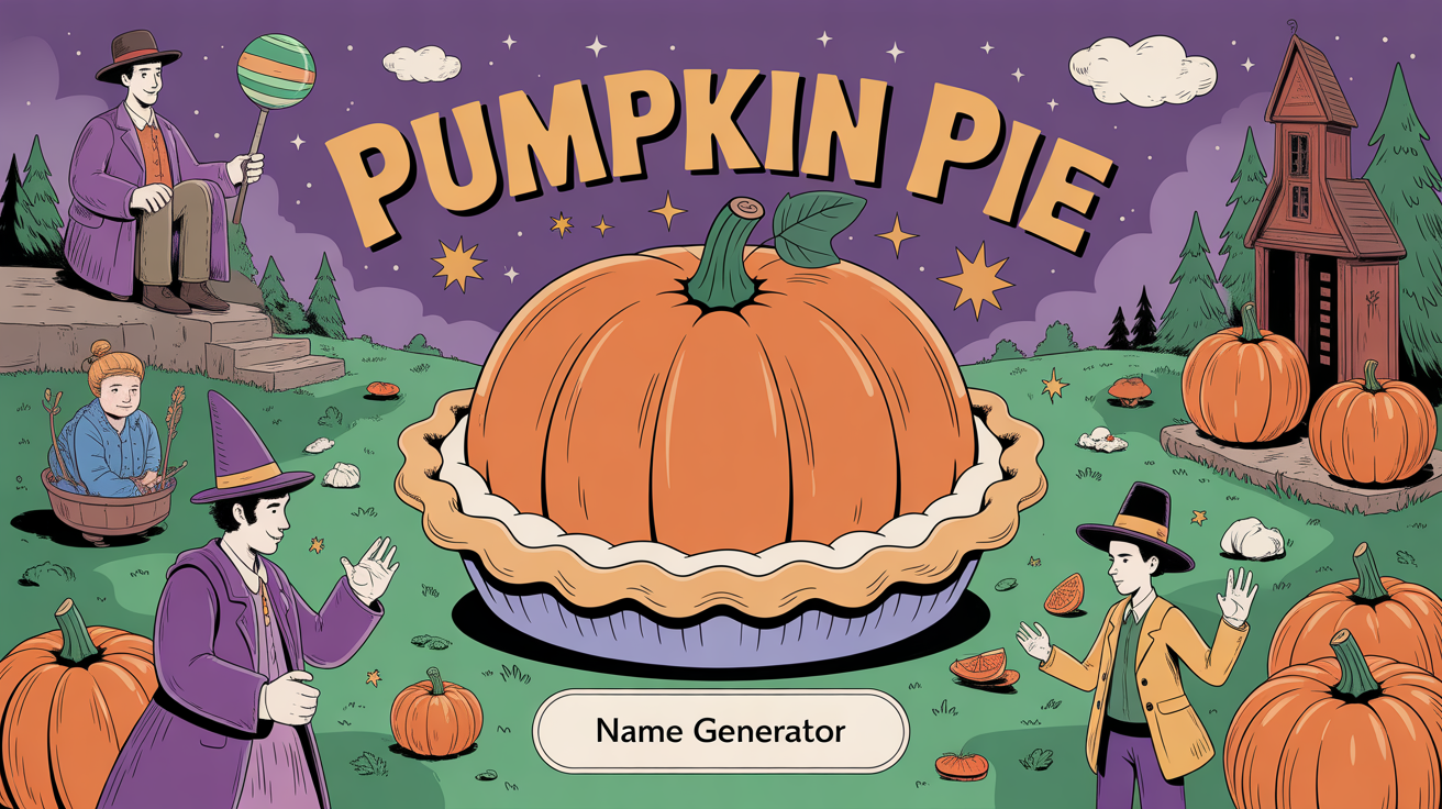 Pumpkin Pie Name Generator