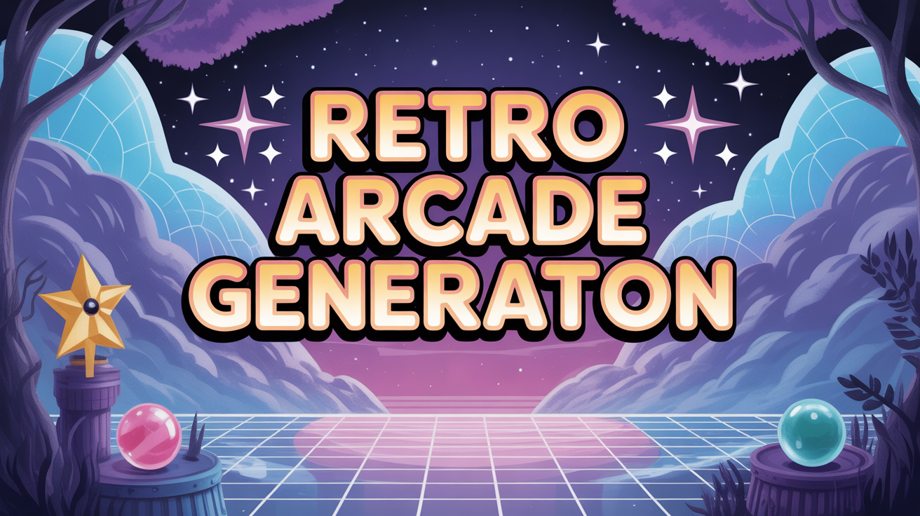 Retro Arcade Name Generator