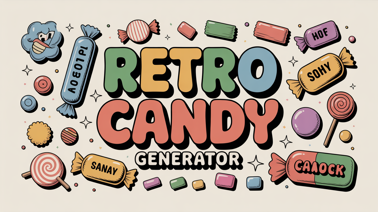 Retro Candy Name Generator