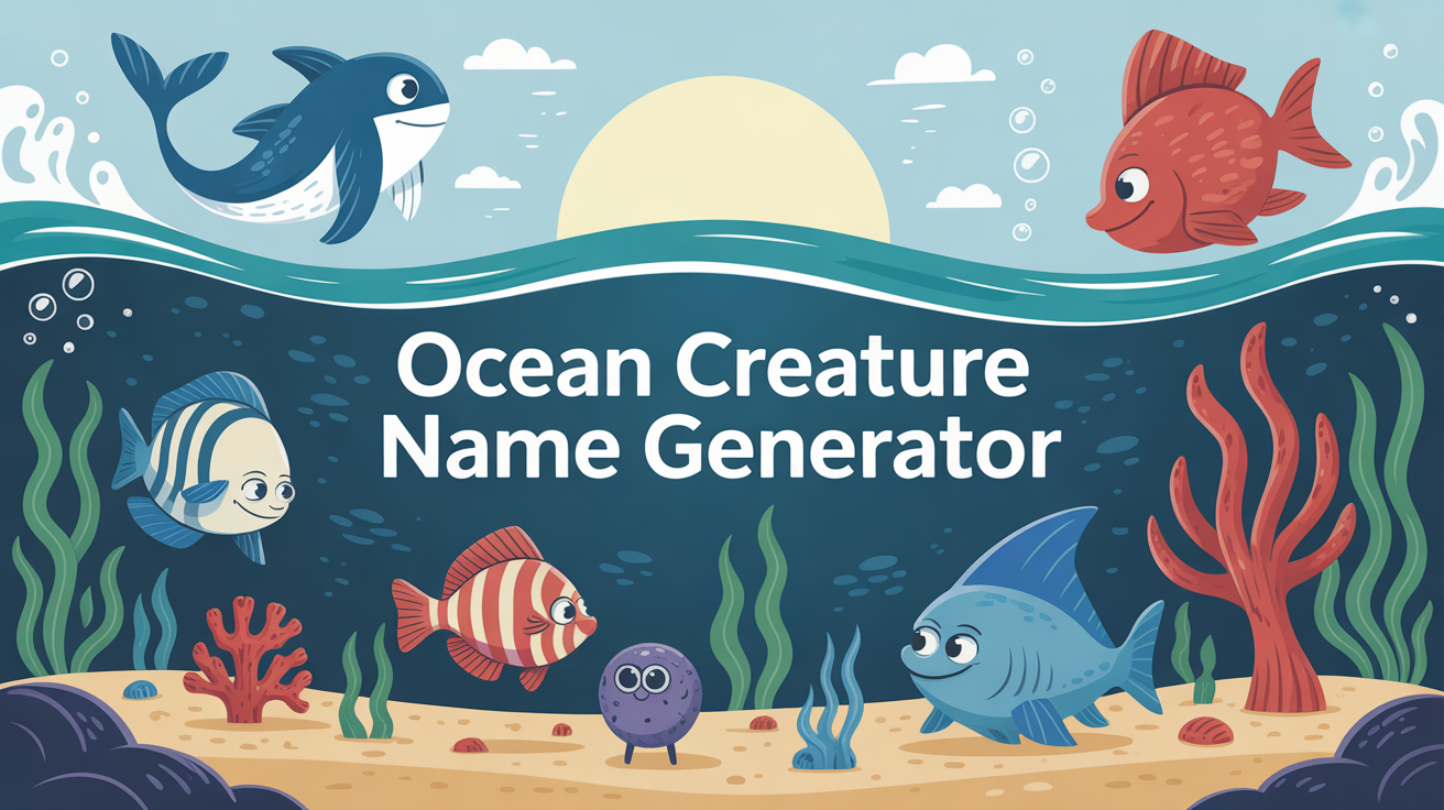 Ocean Creature Name Generator