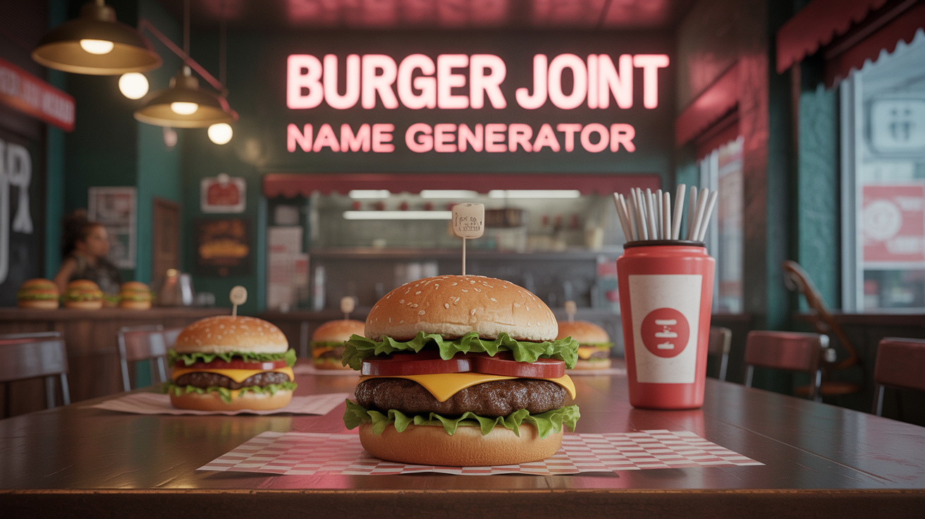 Burger Joint Name Generator