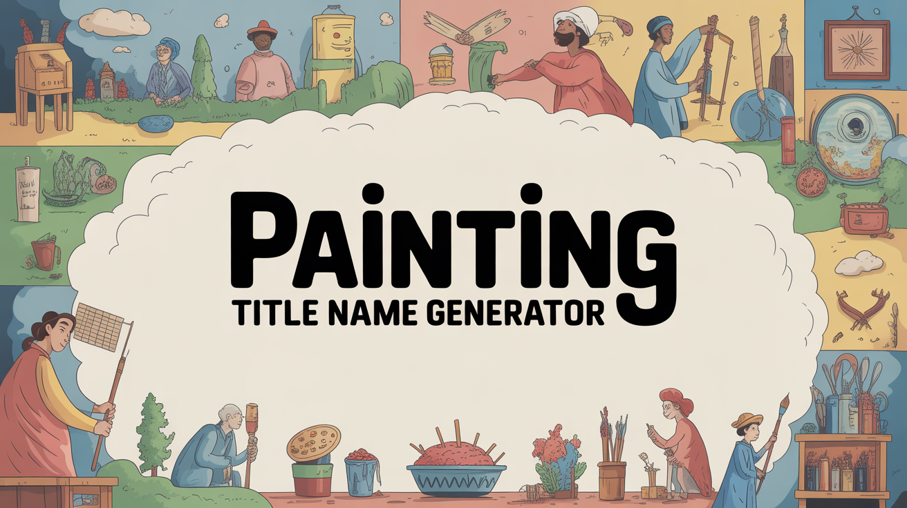 Painting Title Name Generator