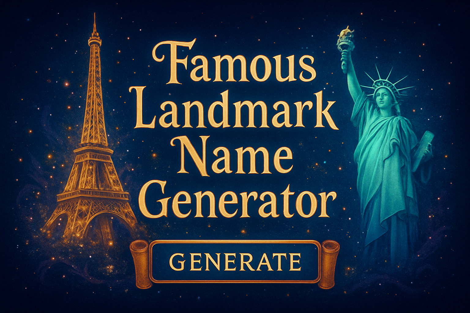 Famous Landmark Name Generator