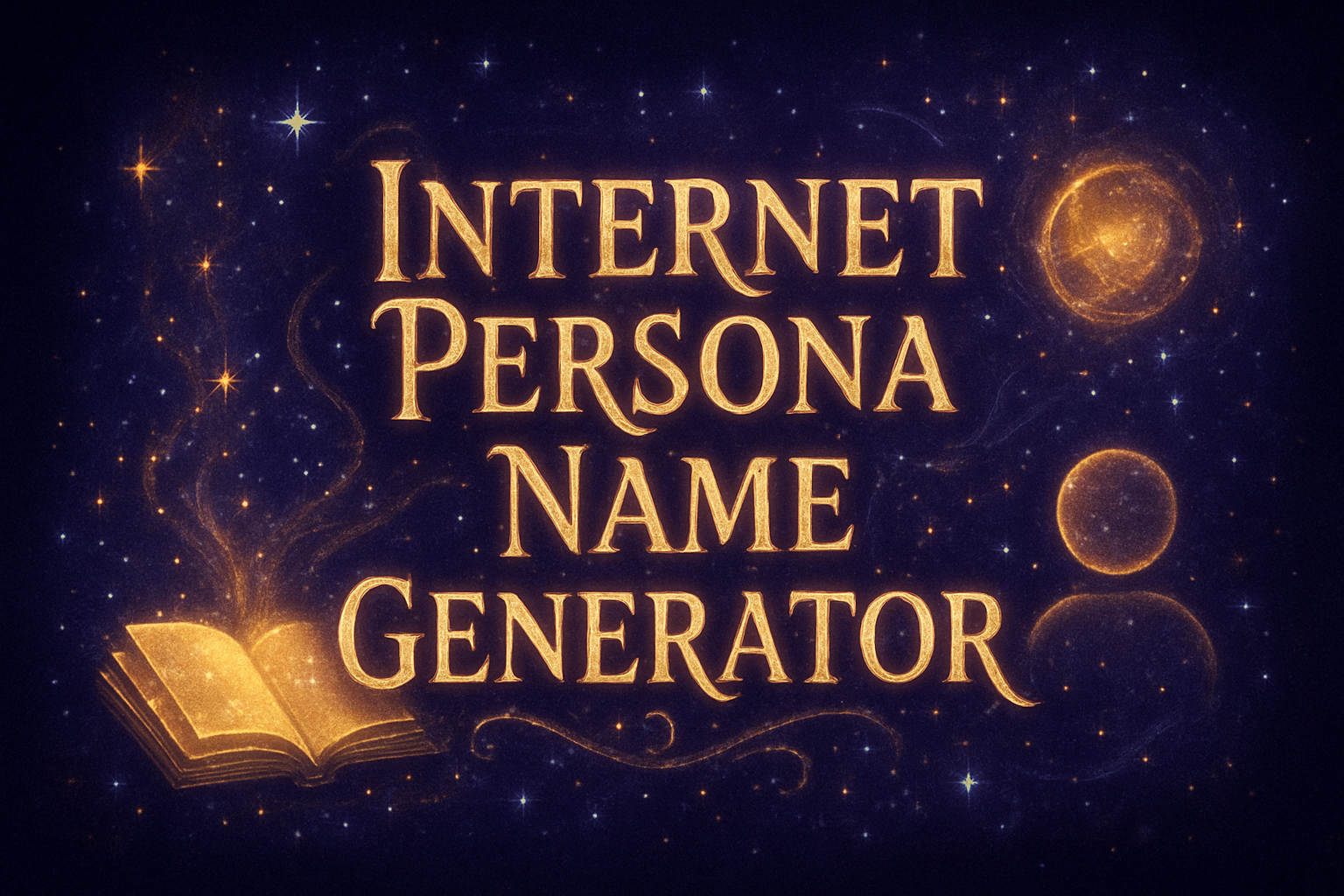 Internet Persona Name Generator