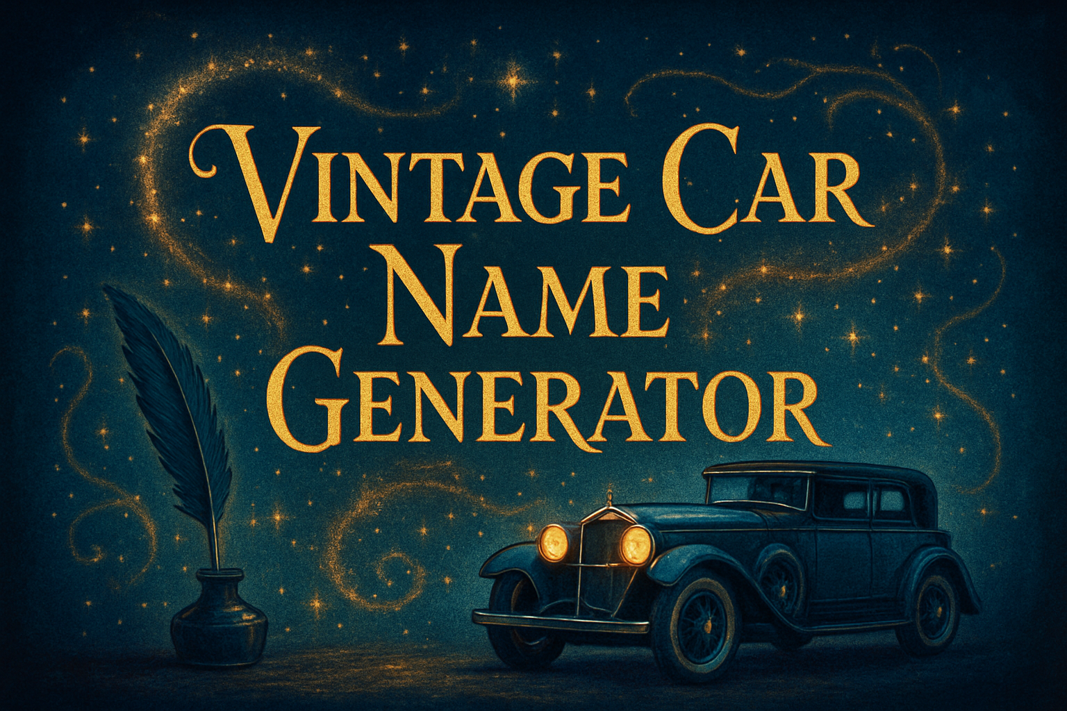 Vintage Car Name Generator
