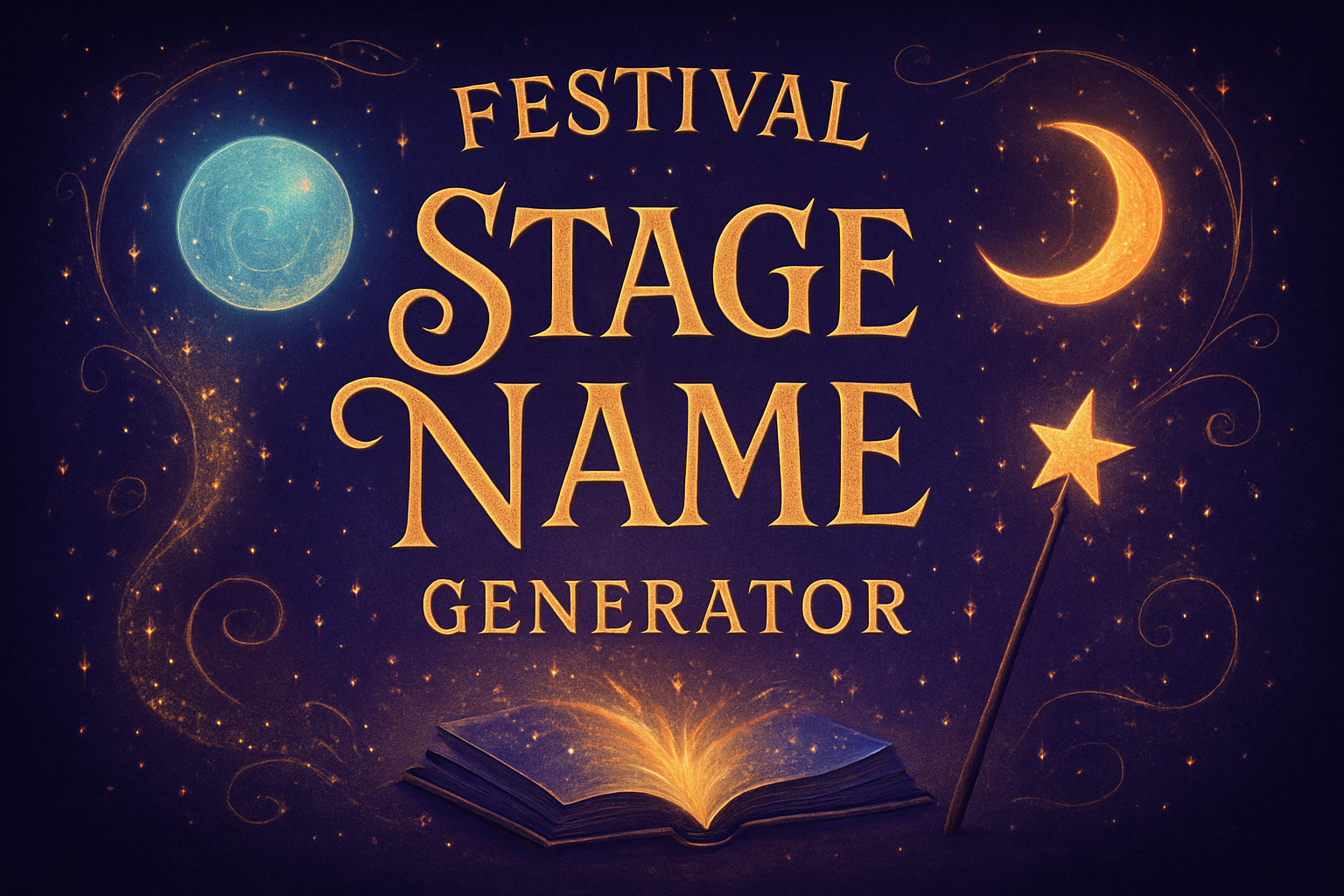 Festival Stage Name Generator