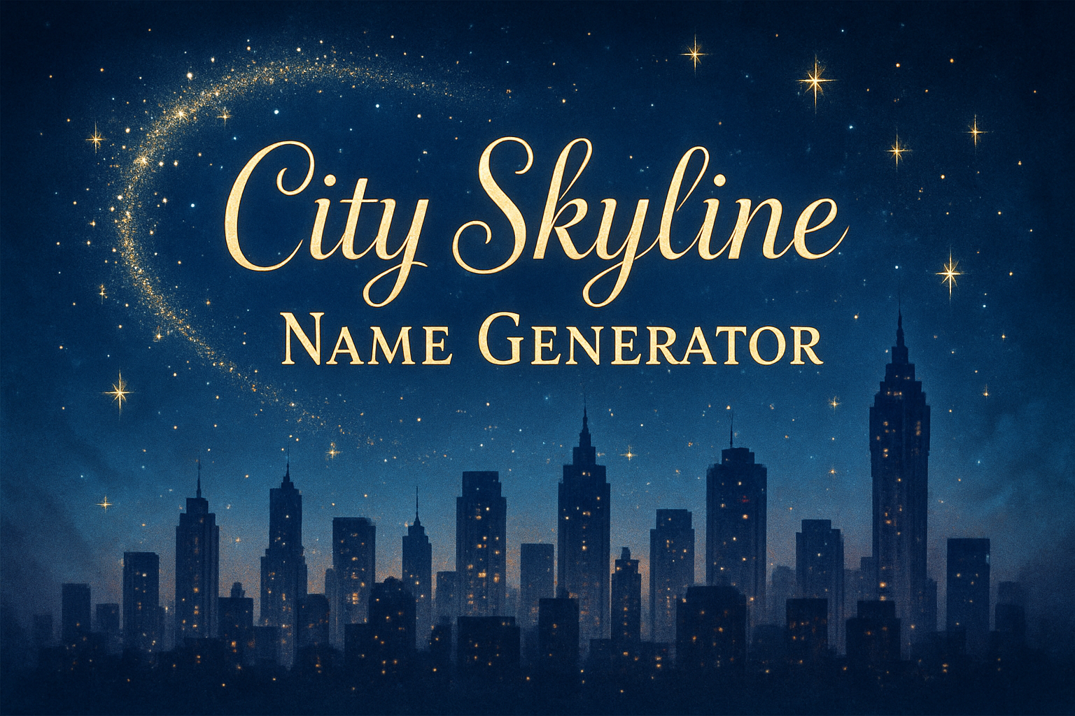 City Skyline Name Generator