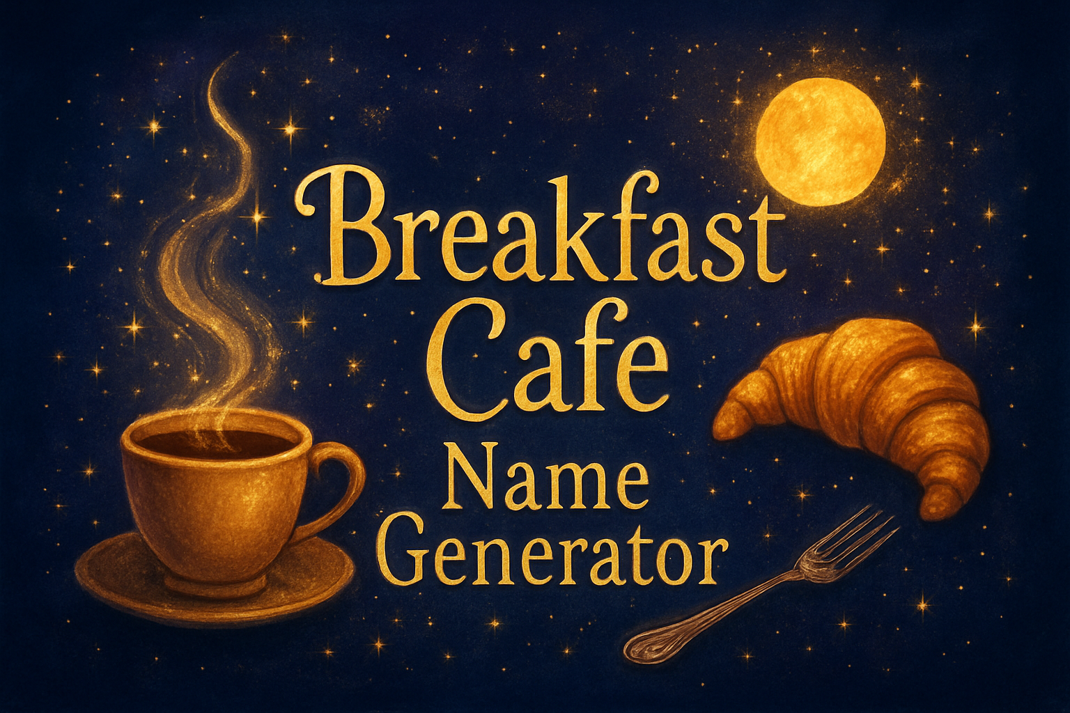 Breakfast Cafe Name Generator