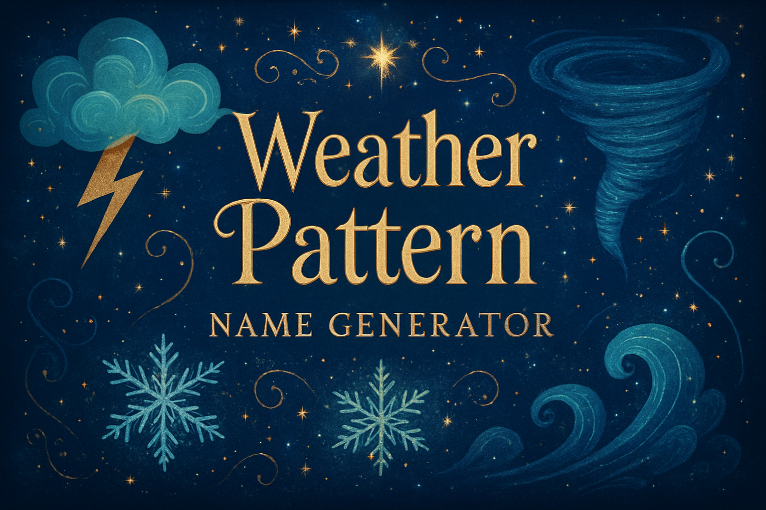 Weather Pattern Name Generator