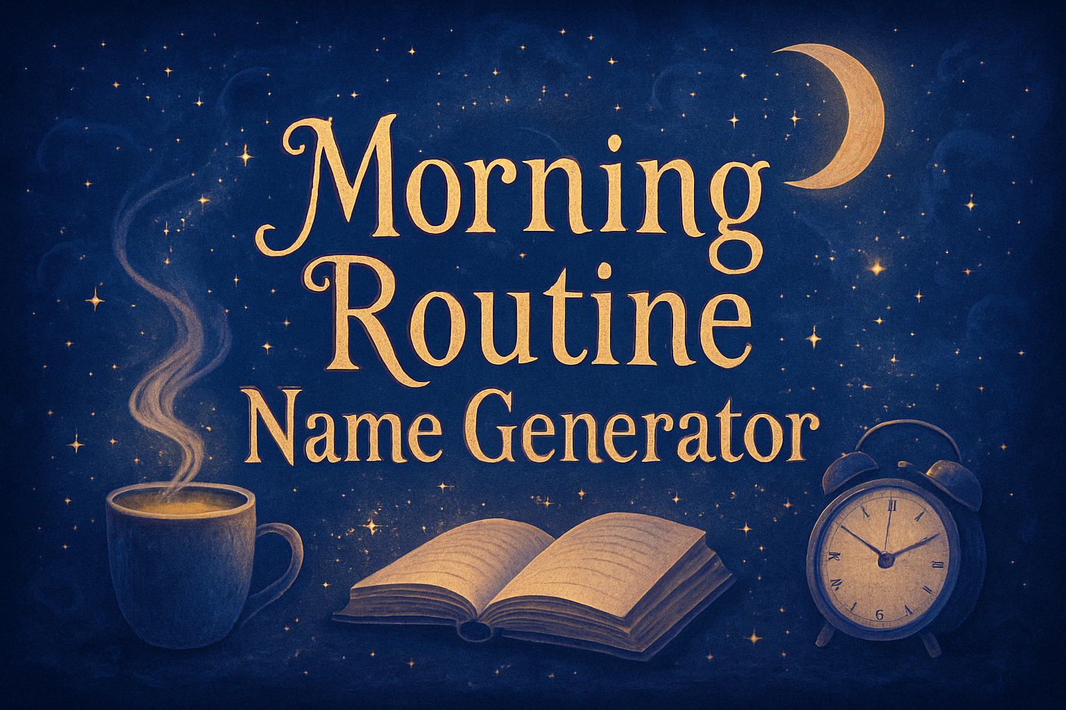 Morning Routine Name Generator