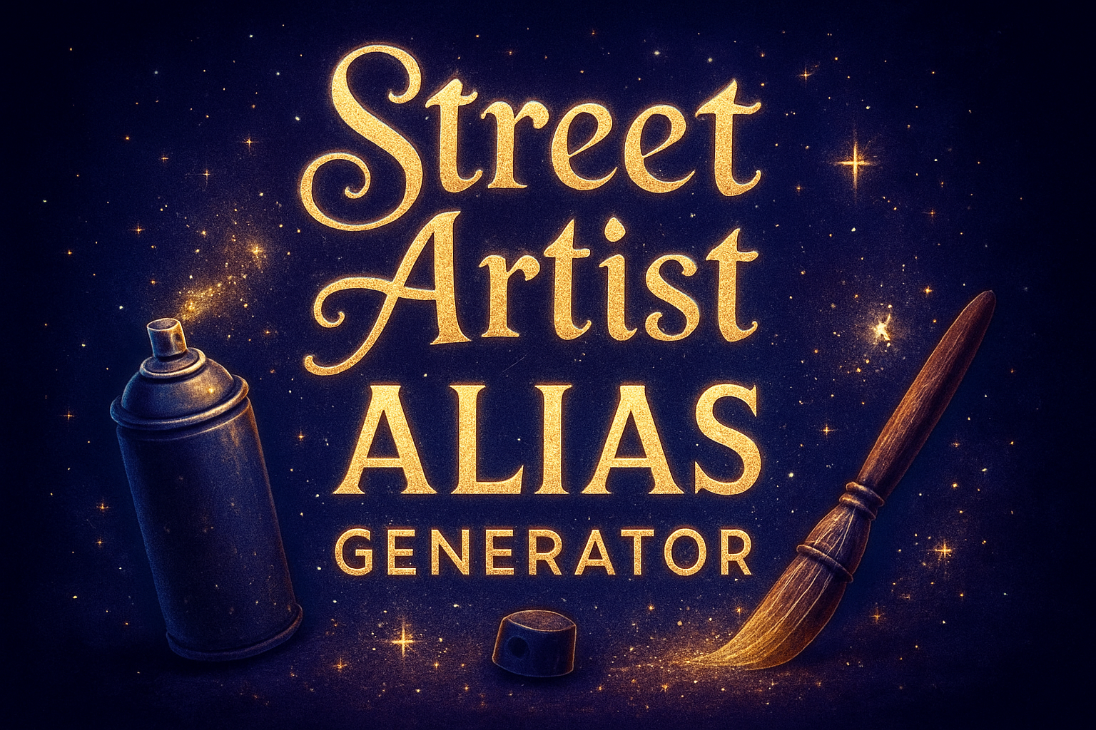 Street Artist Alias Generator