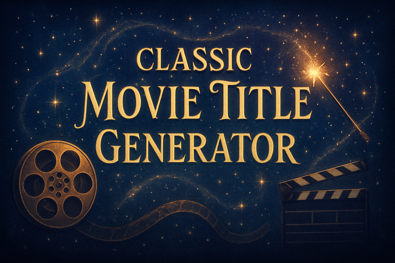 Classic Movie Title Generator