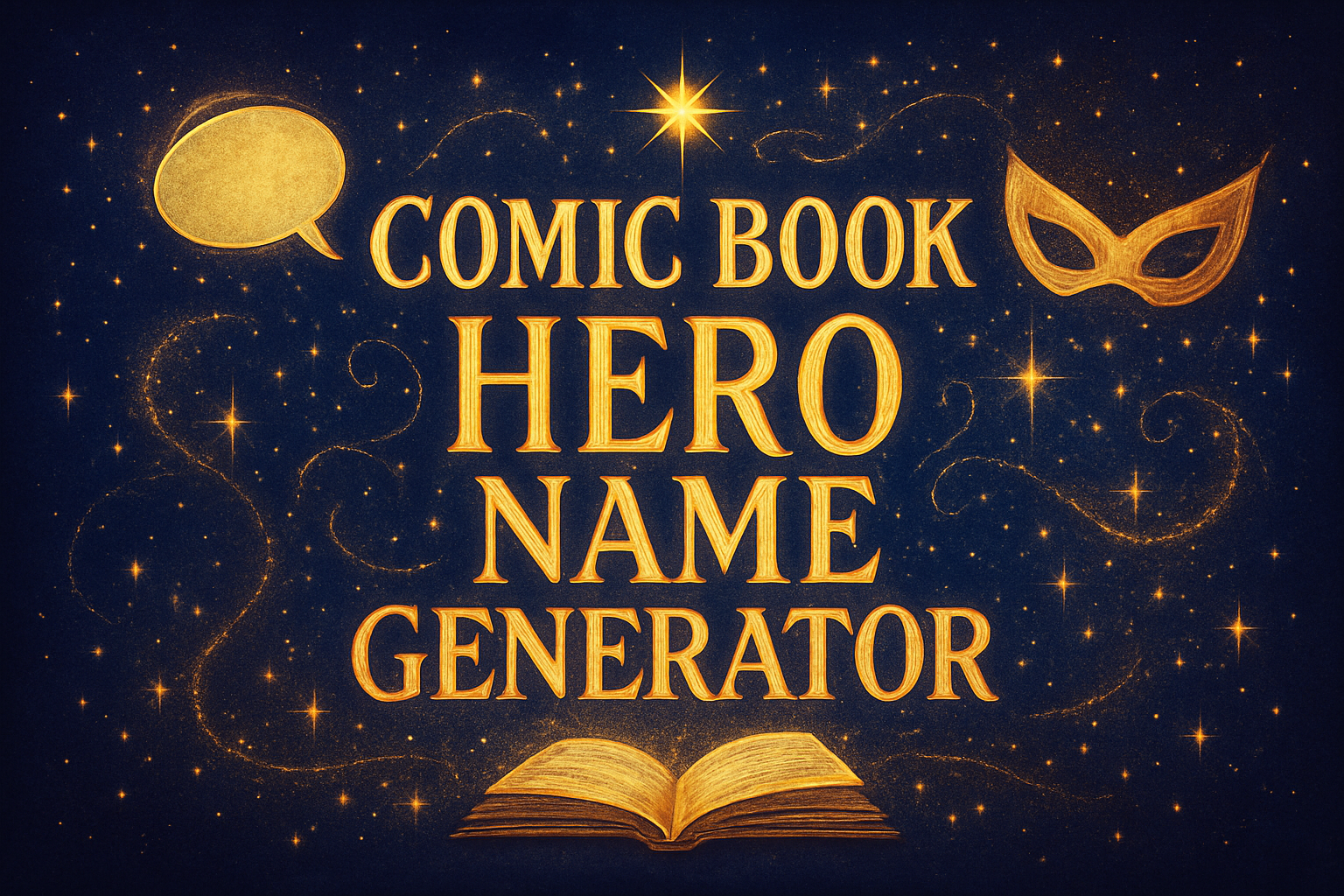 Comic Book Hero Name Generator