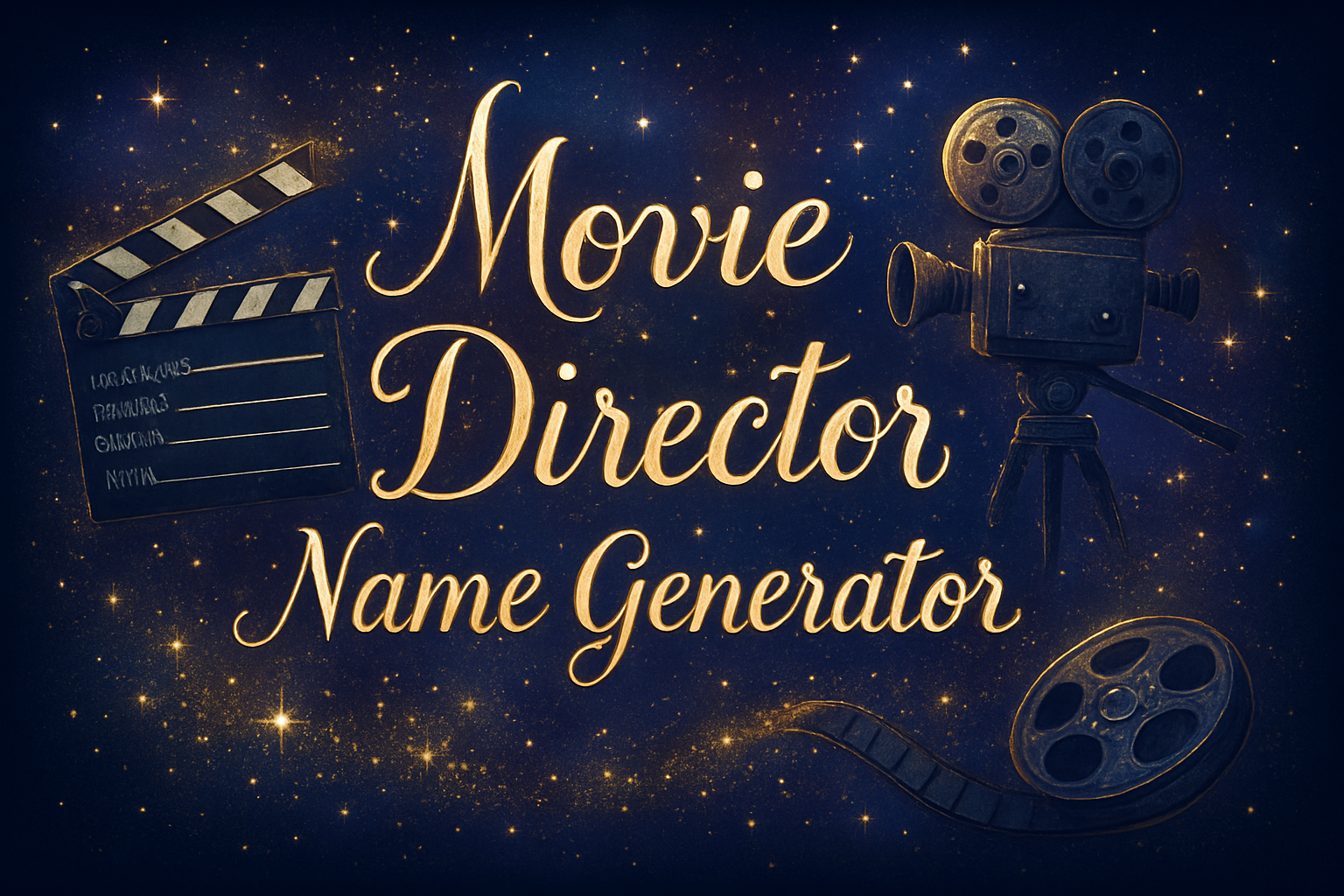 Movie Director Name Generator