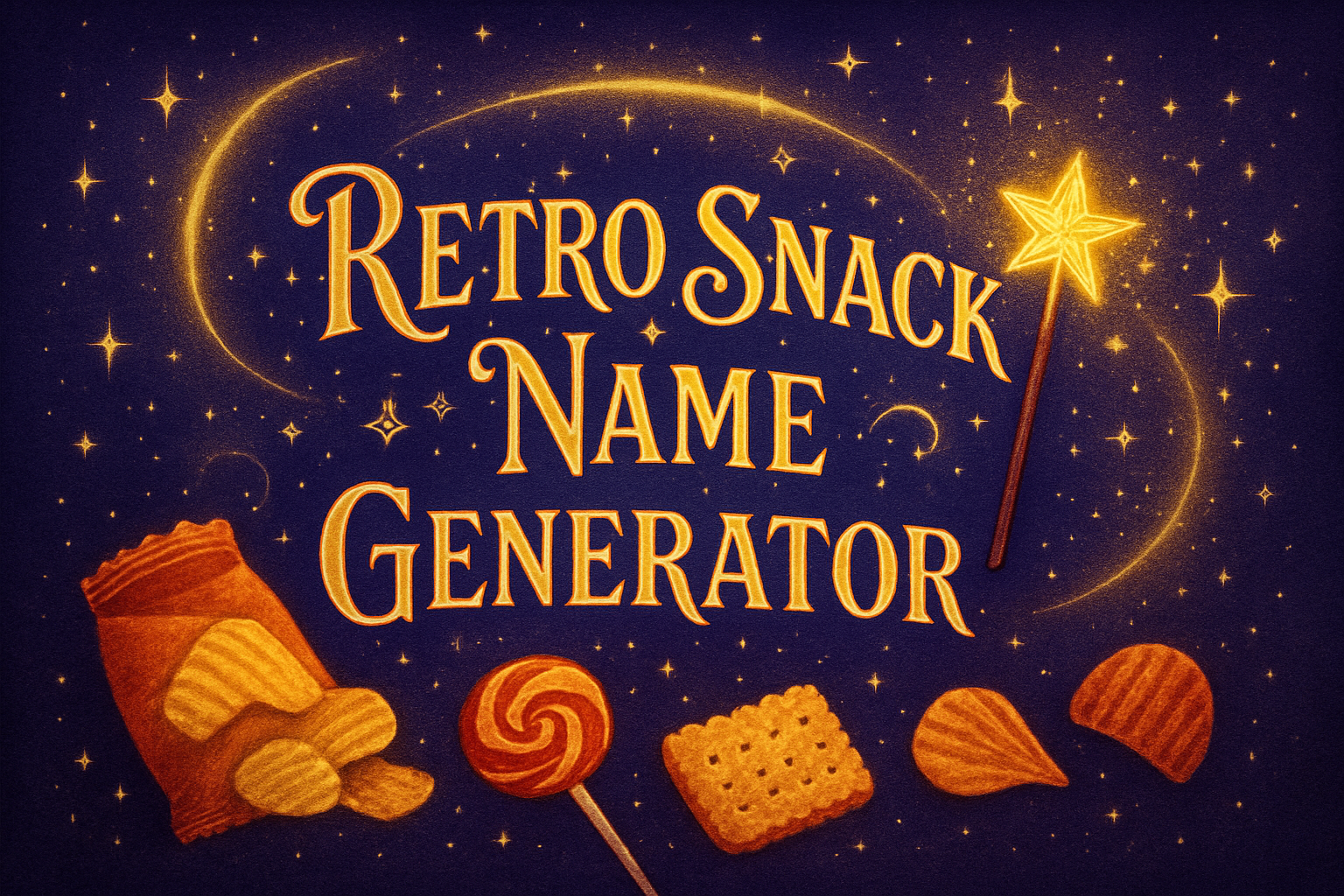 Retro Snack Name Generator