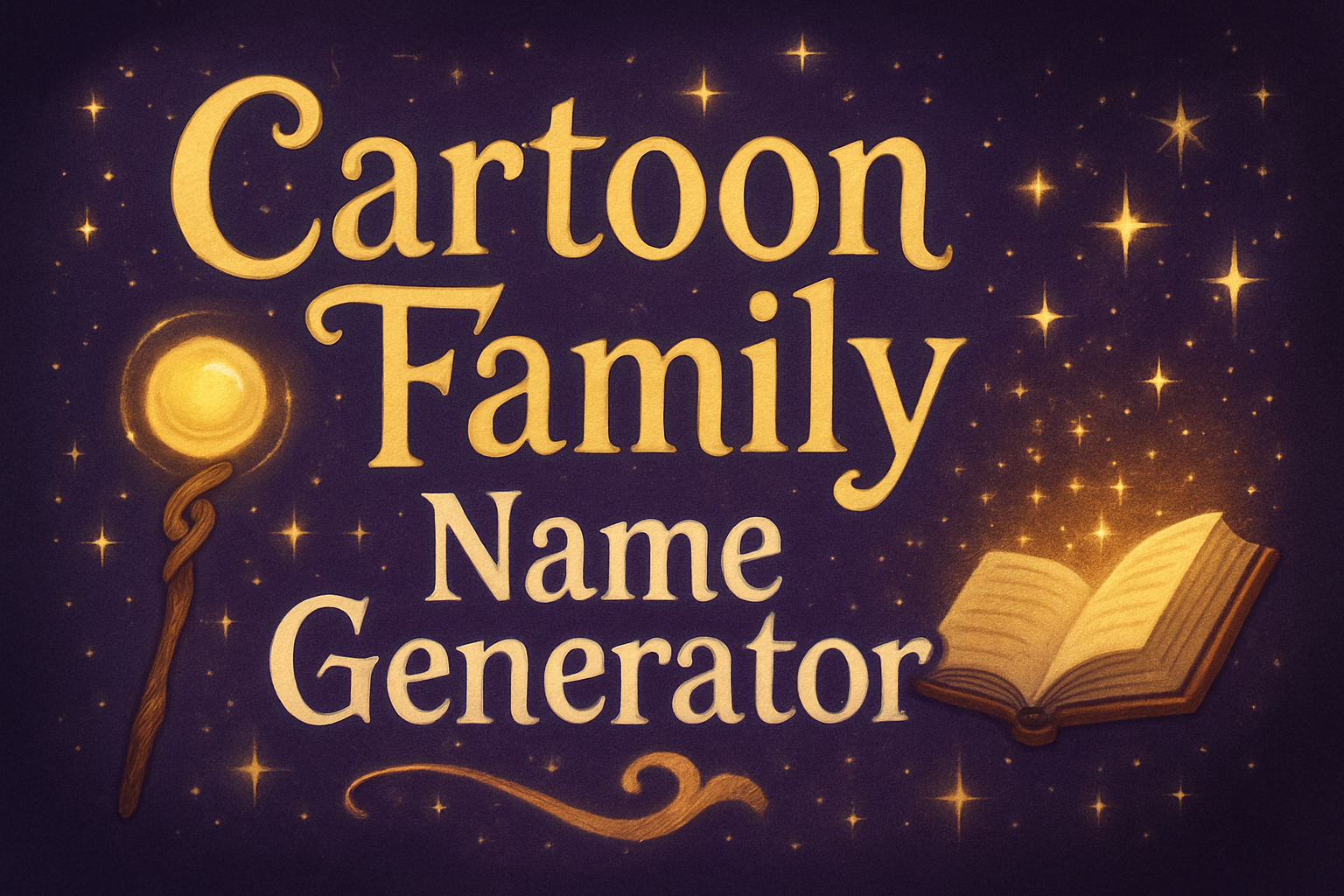 Cartoon Family Name Generator