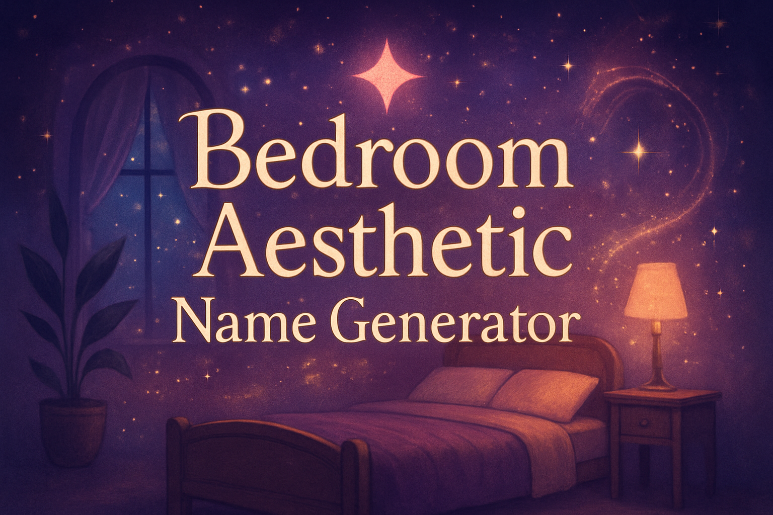 Bedroom Aesthetic Name Generator