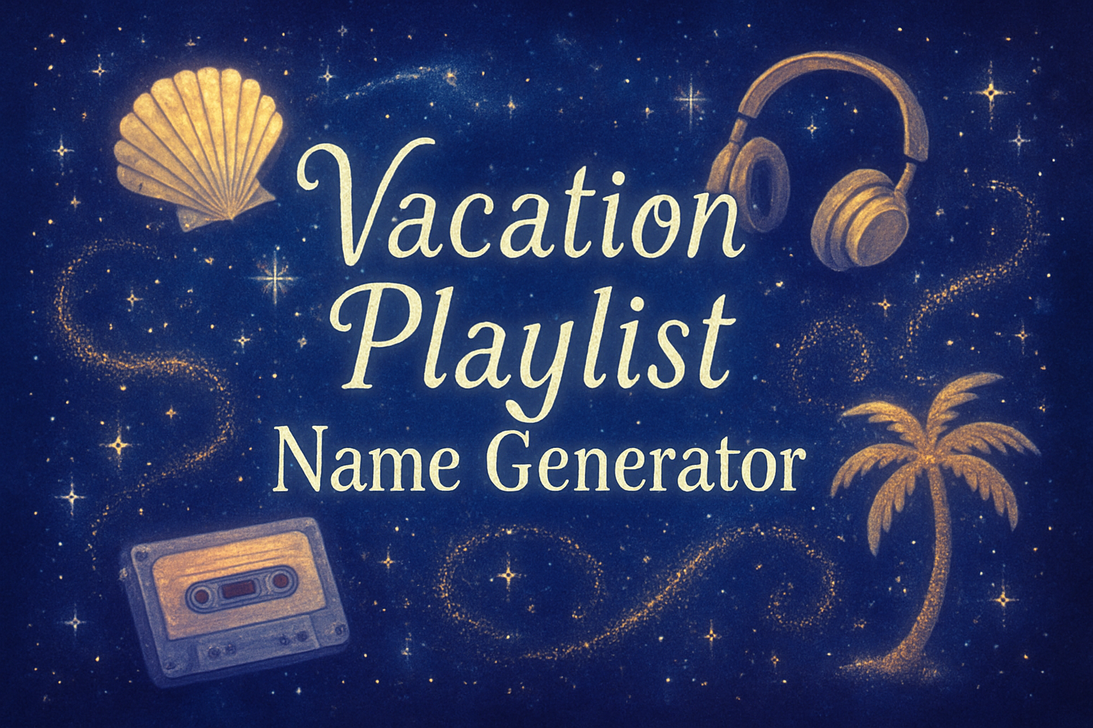 Vacation Playlist Name Generator