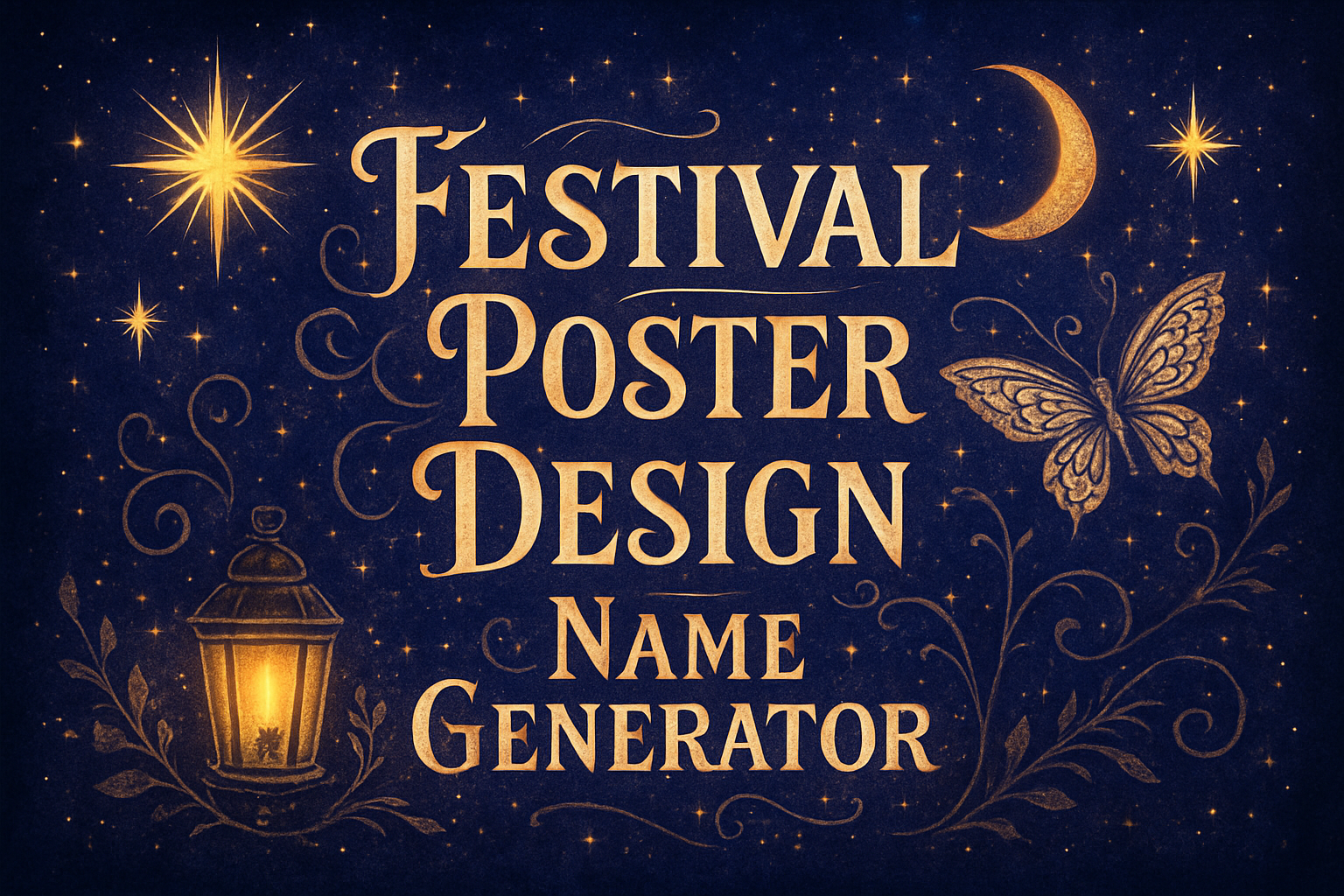 Festival Poster Design Name Generator