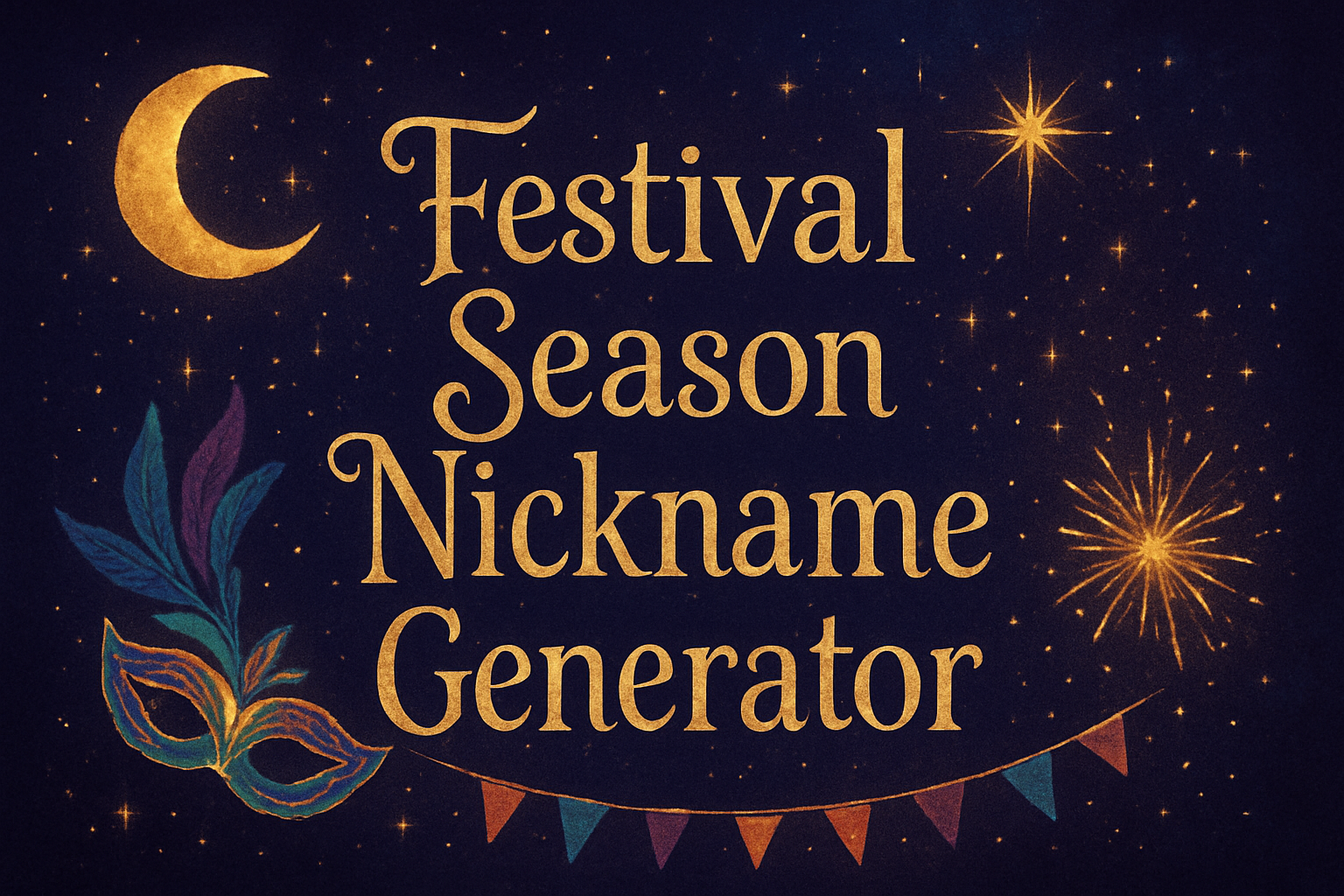 Festival Season Nickname Generator