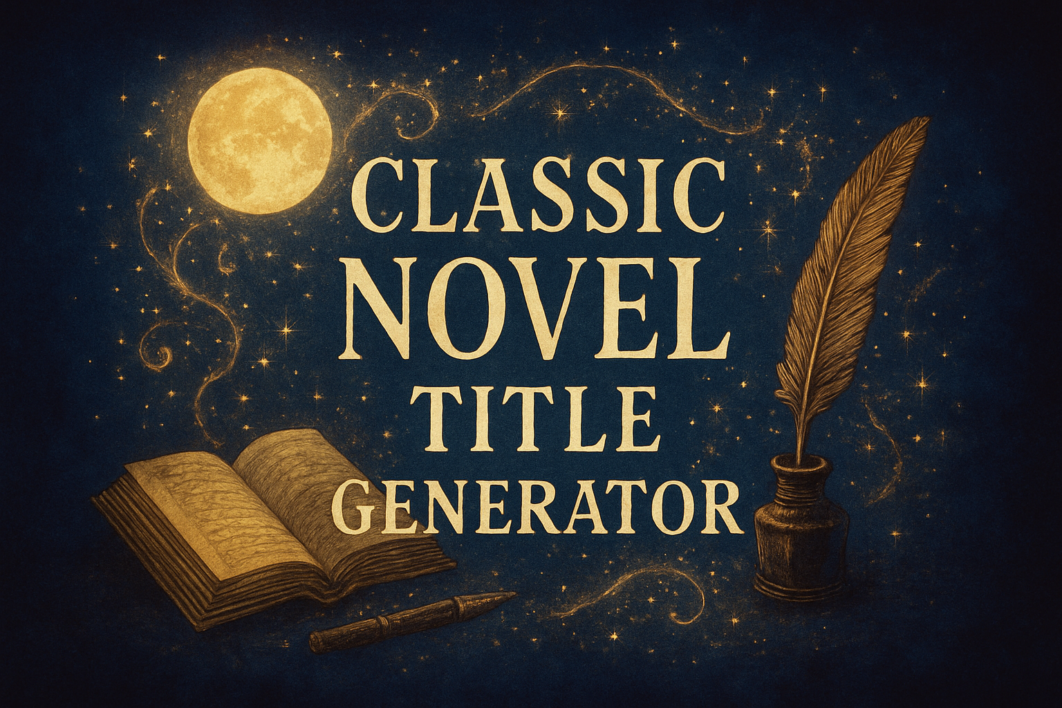 Classic Novel Title Generator