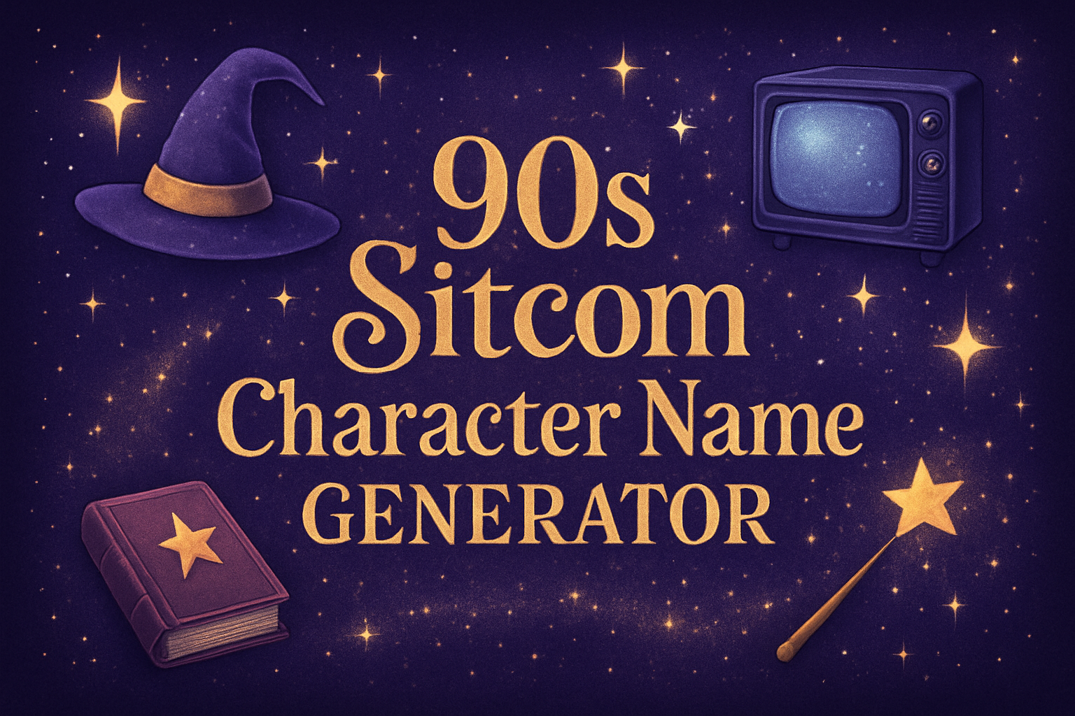 90s Sitcom Character Name Generator