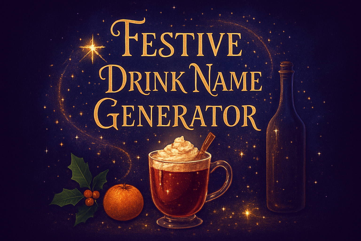 Festive Drink Name Generator