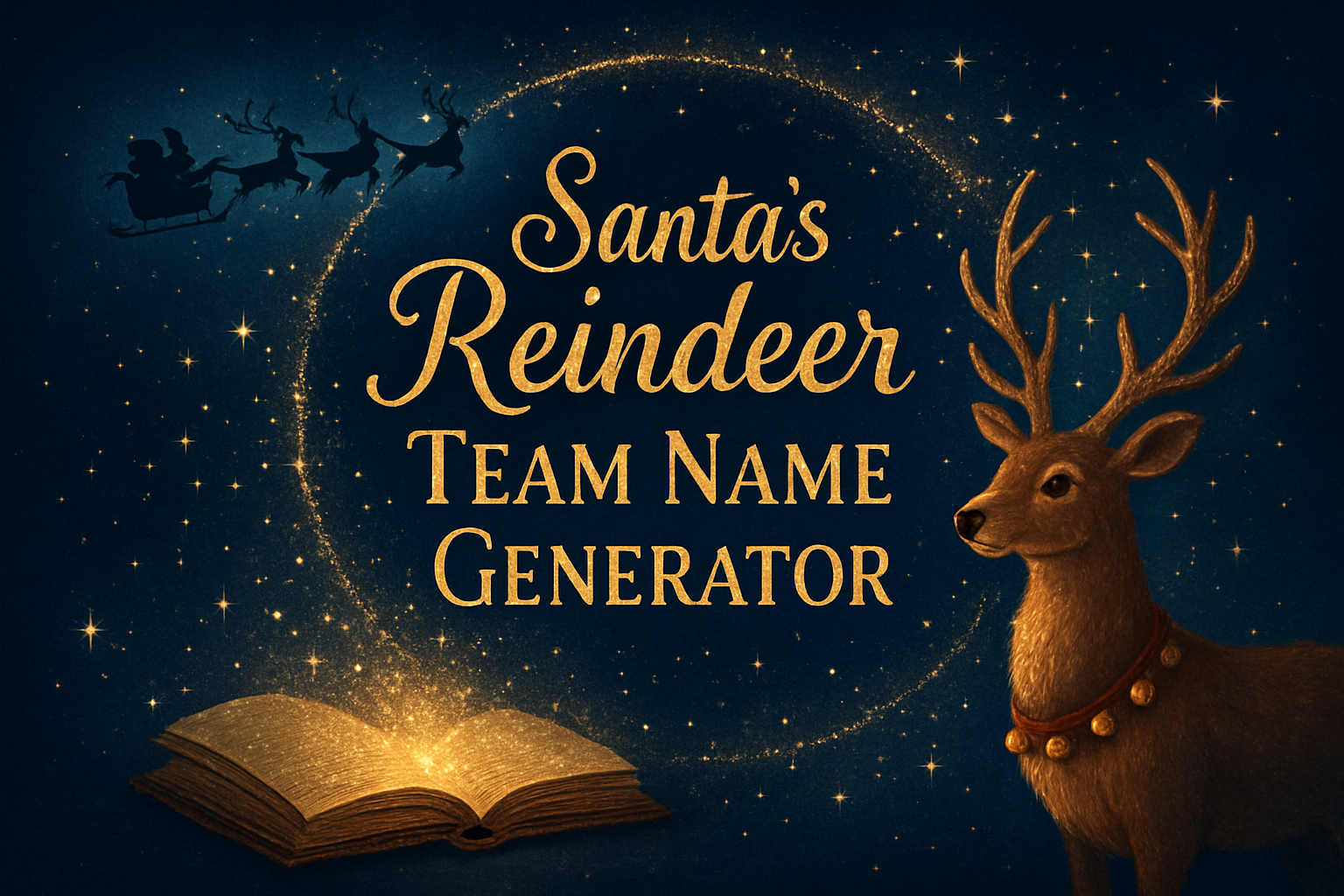 Santa’s Reindeer Team Name Generator