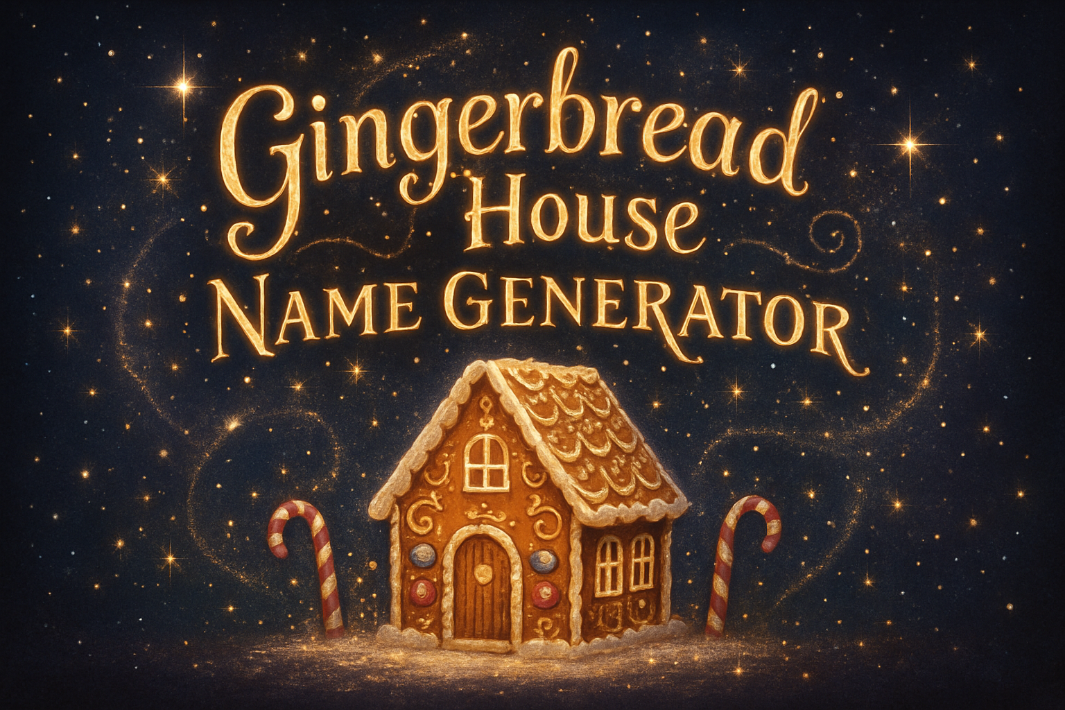 Gingerbread House Name Generator