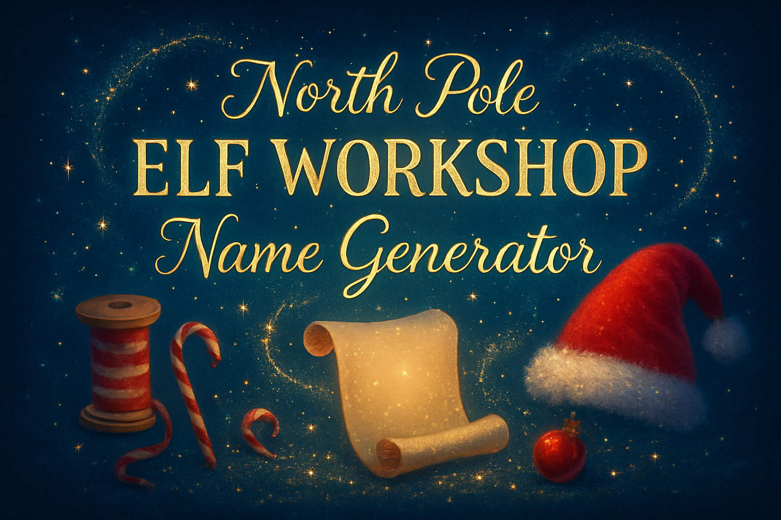 North Pole Elf Workshop Name Generator