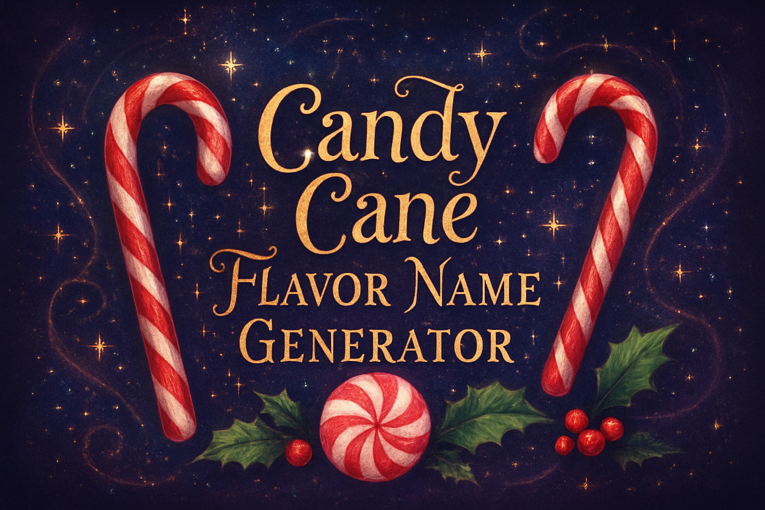 Candy Cane Flavor Name Generator