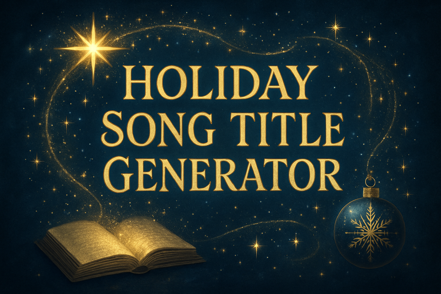 Holiday Song Title Generator